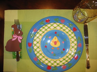 Easter Table Setting