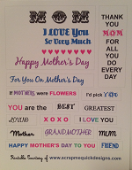 Mothers Day Word Printable