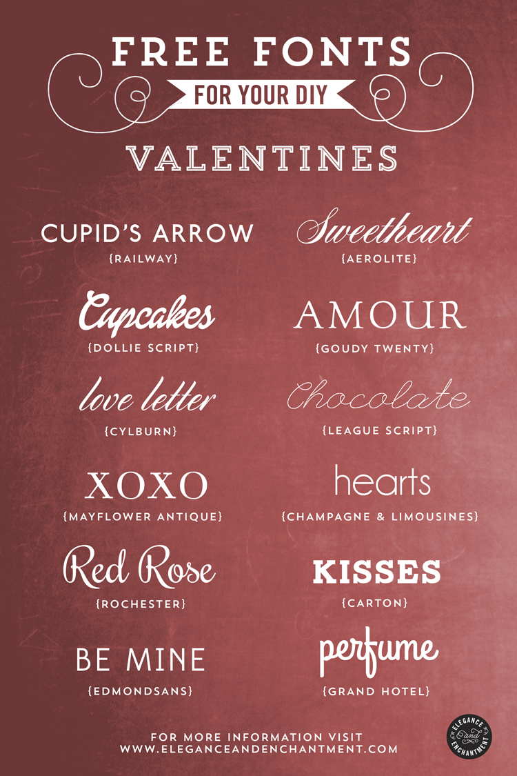 Free Fonts for Your Valentines – Scrap Me Quick Designs