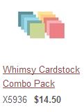 Whimsy Cardstock Set