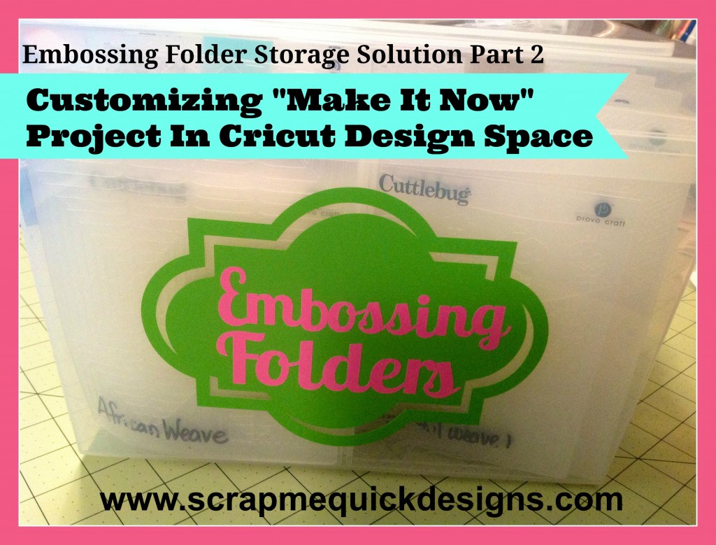 embossing folder storage pt 2