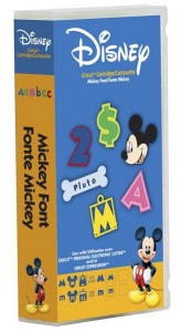 Disney Mickey Font Cartridge