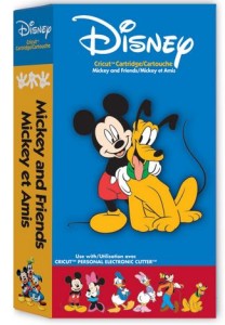 Mickey and Friends Cricut Cartridge