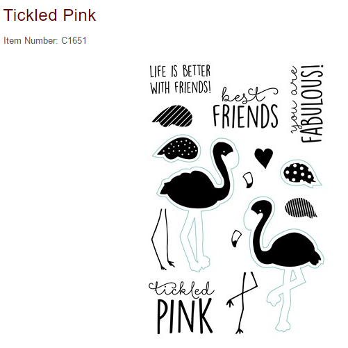 Tickled Pink Stamp C1651