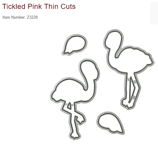 Tickled Pink Thnk Cut Z3228