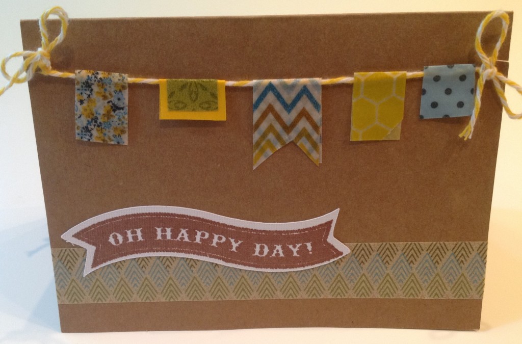 Washi tape Card 2