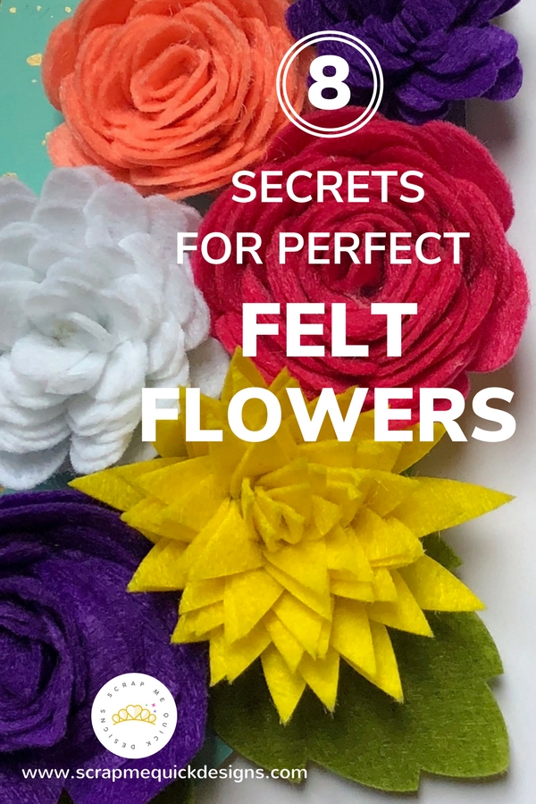 8 Secrets for Perfect Felt Flowers