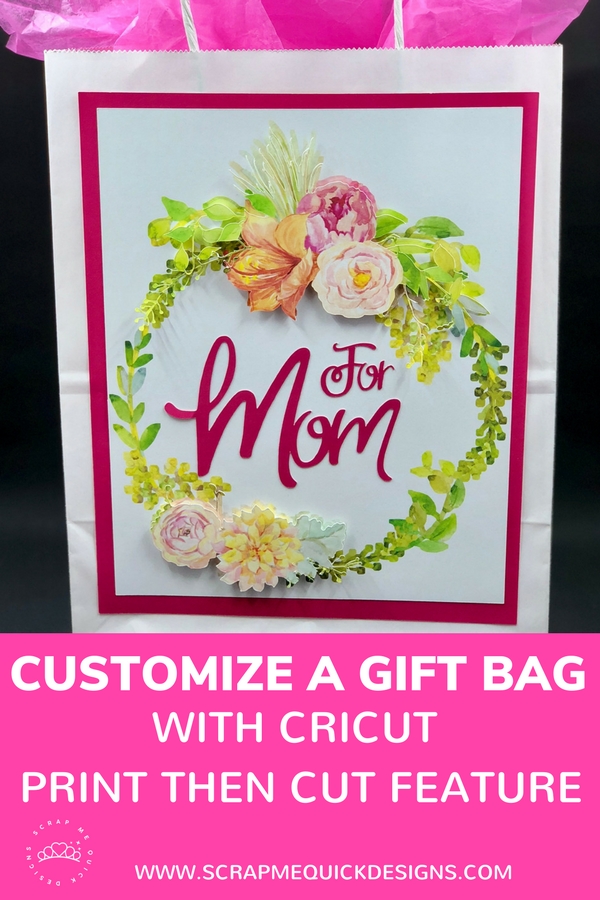 How To Customize a Gift Bag with Hungry Jpeg and Cricut