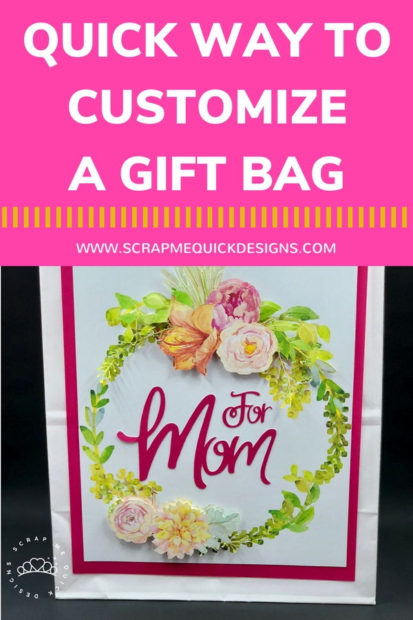 How To Customize a Gift Bag with Hungry Jpeg and Cricut