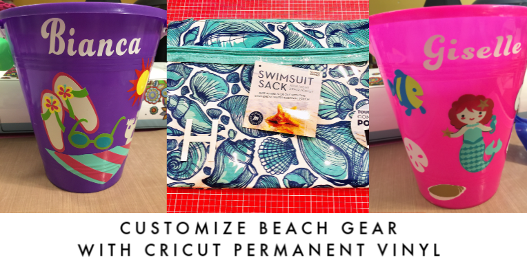 Customize Beach Gear with Cricut Vinyl