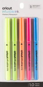 Cricut Infusible Ink Pen and Marker Sets in Neon Colors