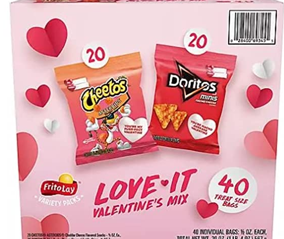 Love It Valentines Mix of Cheese and Doritos