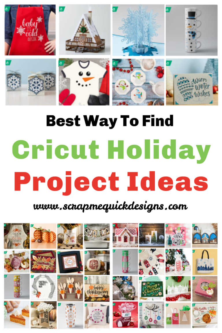 Best Way for Cricut Users Find Holiday Project Ideas And Supplies