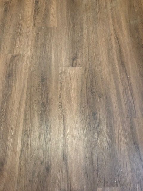 close up of vinyl plank flooring